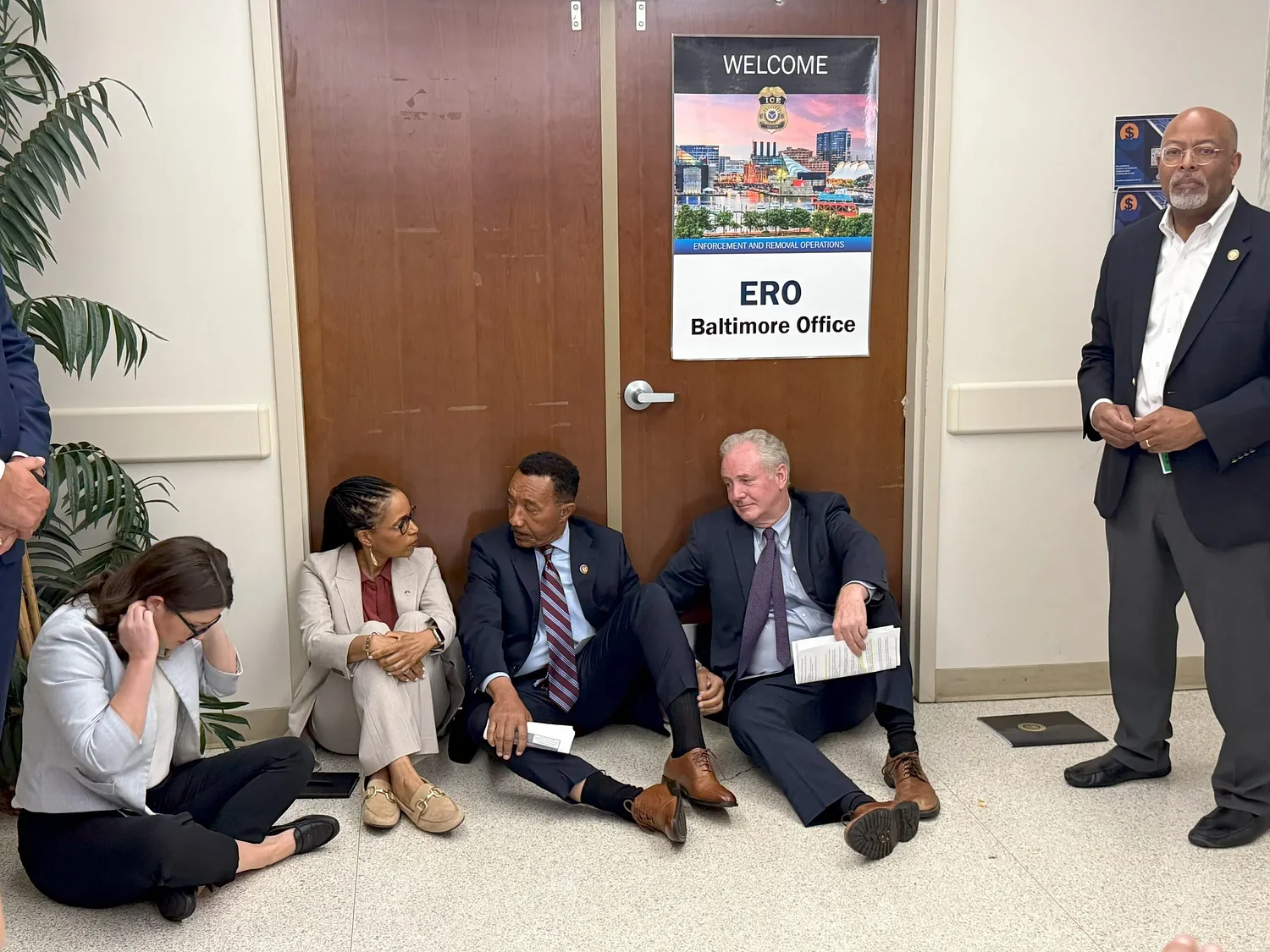 Maryland lawmakers denied entry to Baltimore ICE facility