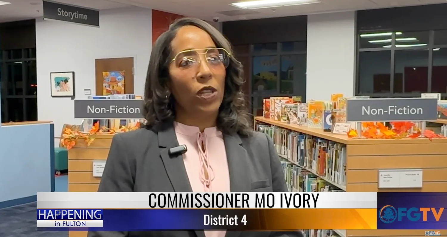 Fulton County Commissioner Mo Ivory steps down to run for chair