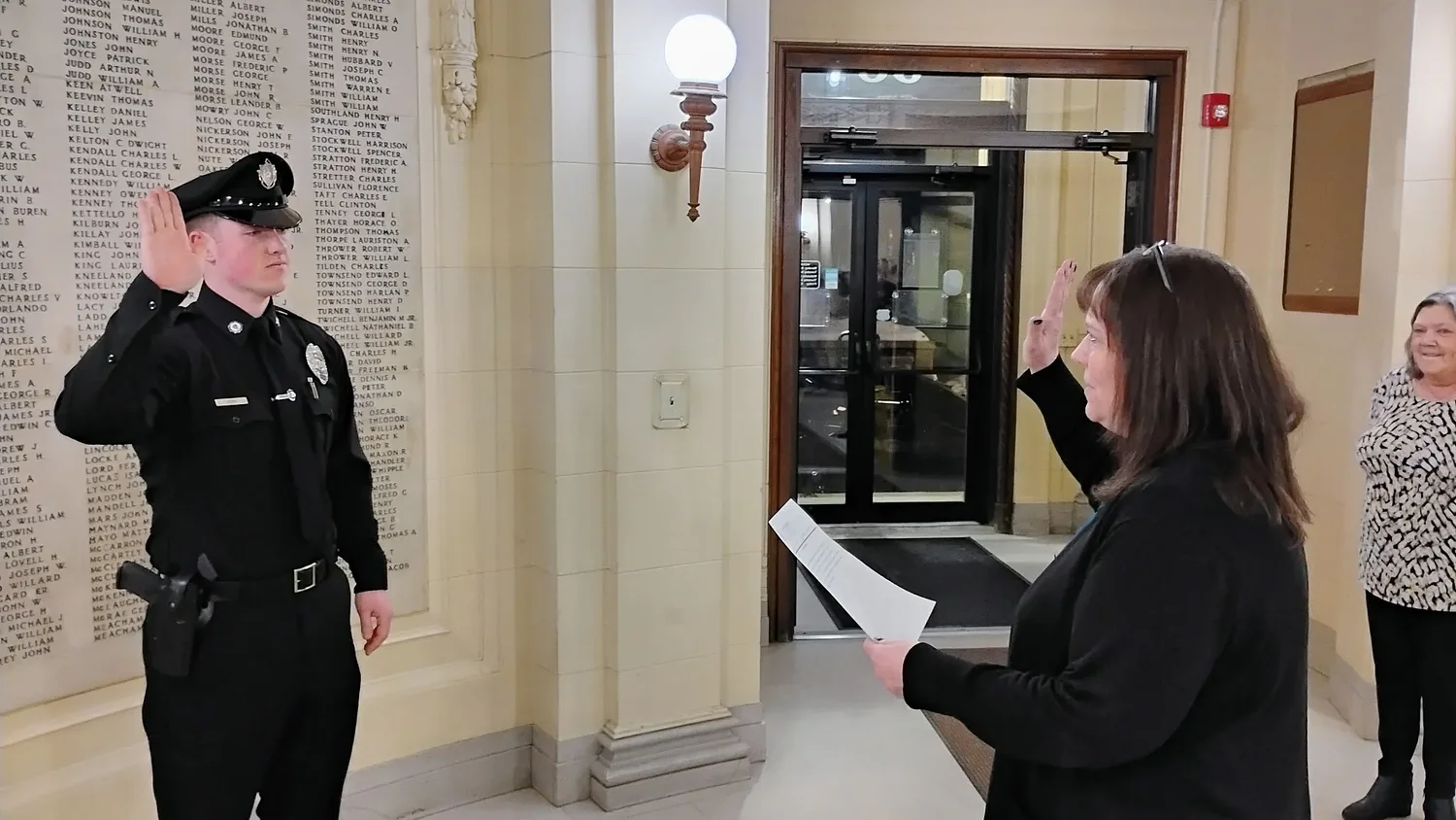 New Athol Police officer sworn in