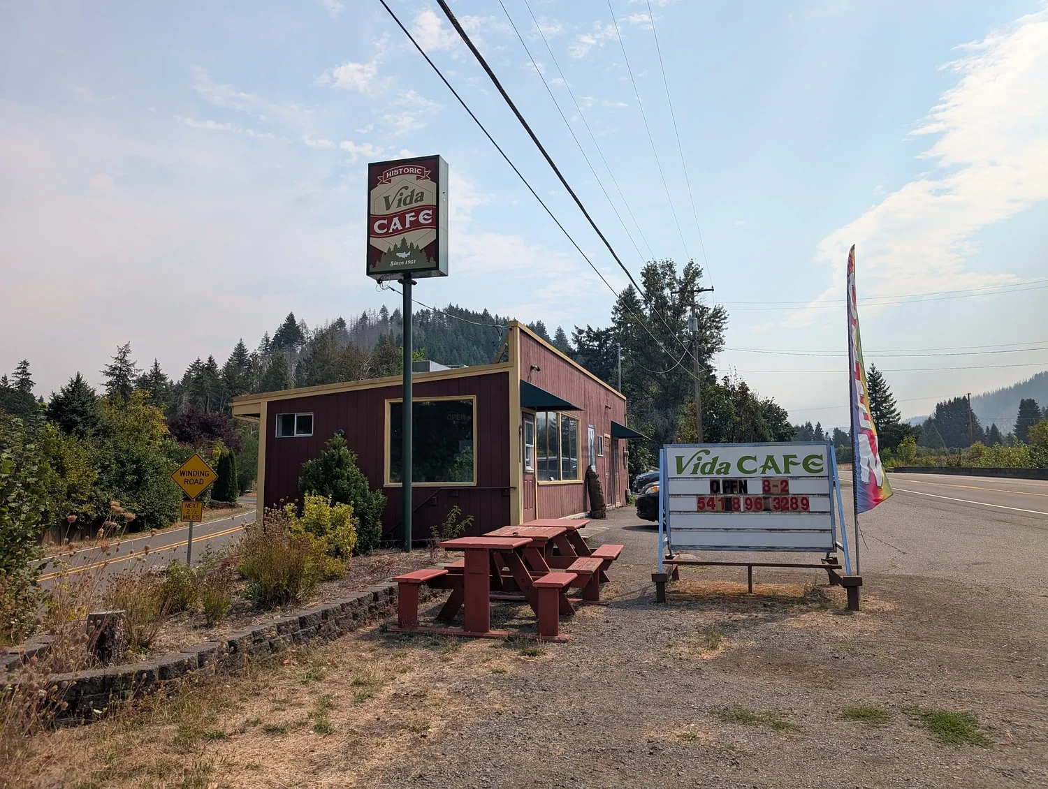 The Vida Cafe, which survived the Holiday Farm Fire, provides a lot more than breakfast 