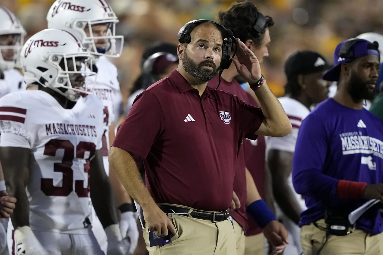 “Joe’s the right answer:” UMass AD Bamford backs football coach despite rocky start