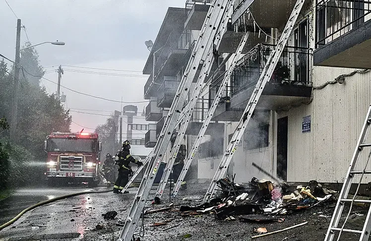 Seattle Fire Department Responds To Blaze In Beacon Hill Apartment Building