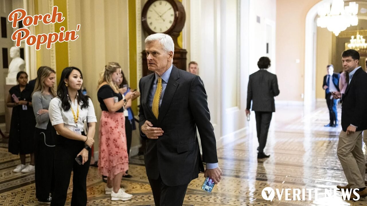 Porch Poppin’: Bill Cassidy dismisses questions about his loyalty to Trump