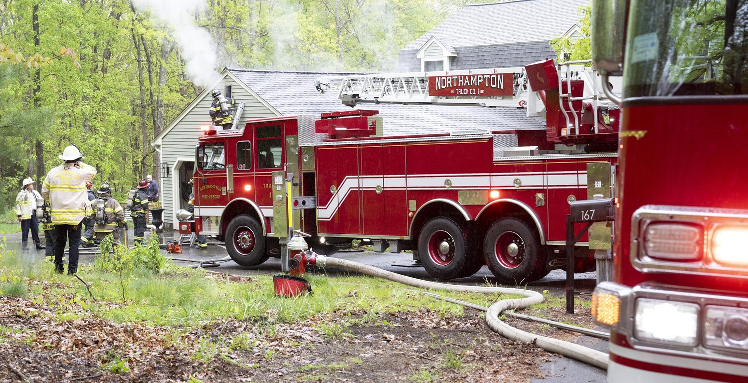 Discarded smoker ashes spark Baker Hill Road fire in Northampton