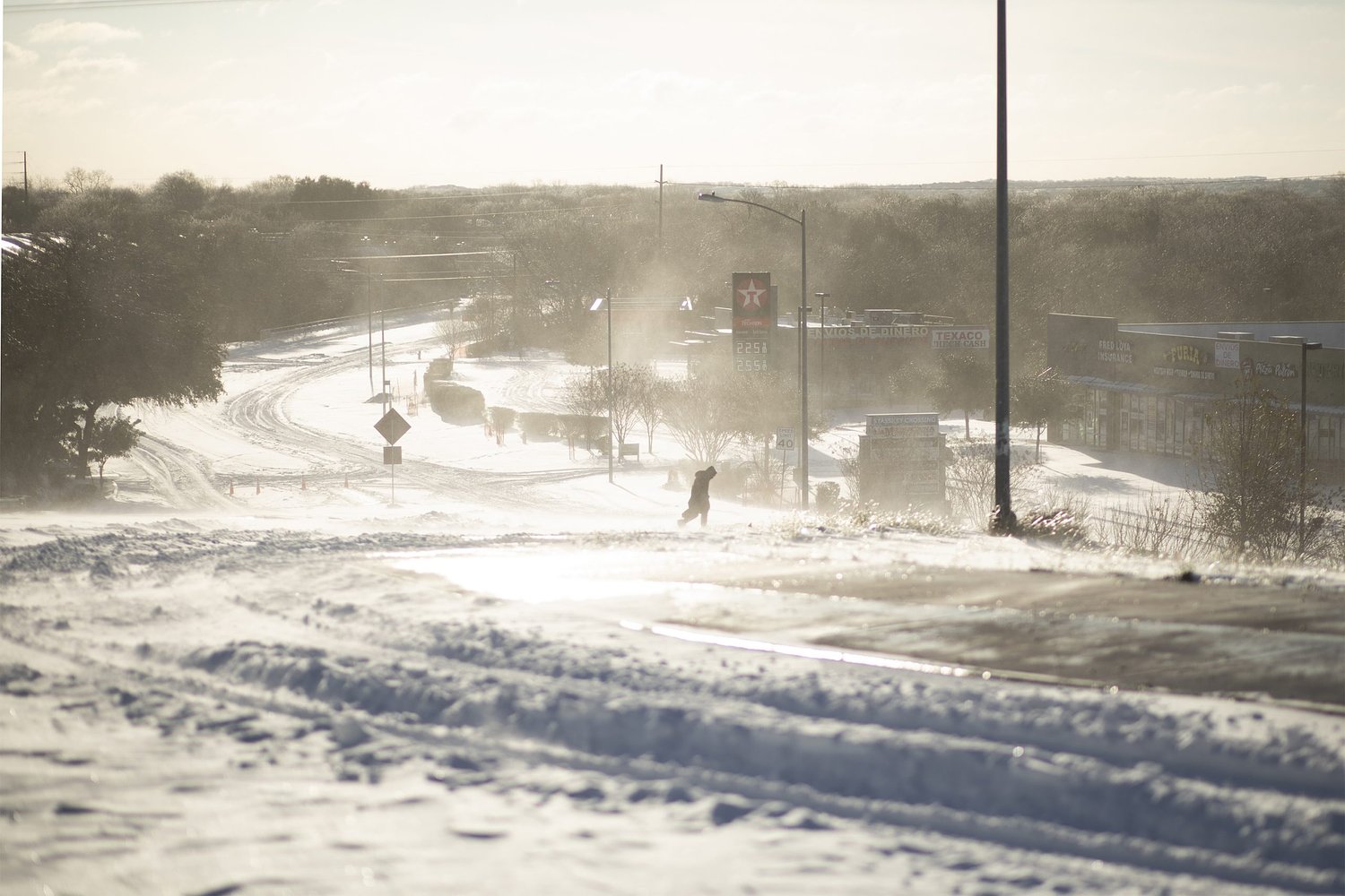 Photos: Texans face an ice storm that's left millions of people without power