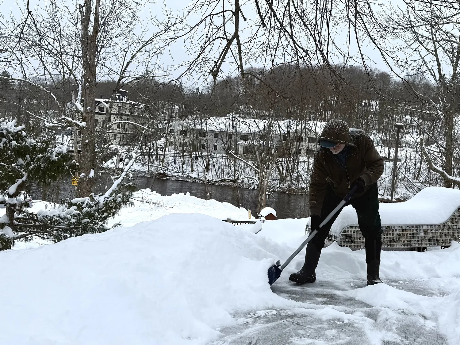 Winter storm drops more than a foot of snow across Maine