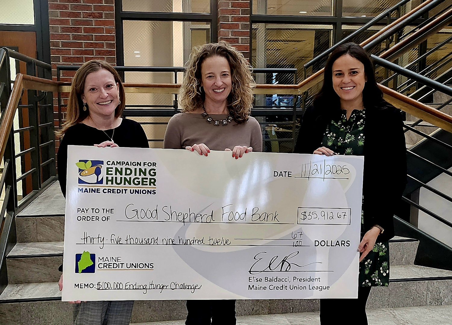 Maine credit unions surpass October fundraising goal to fight food insecurity