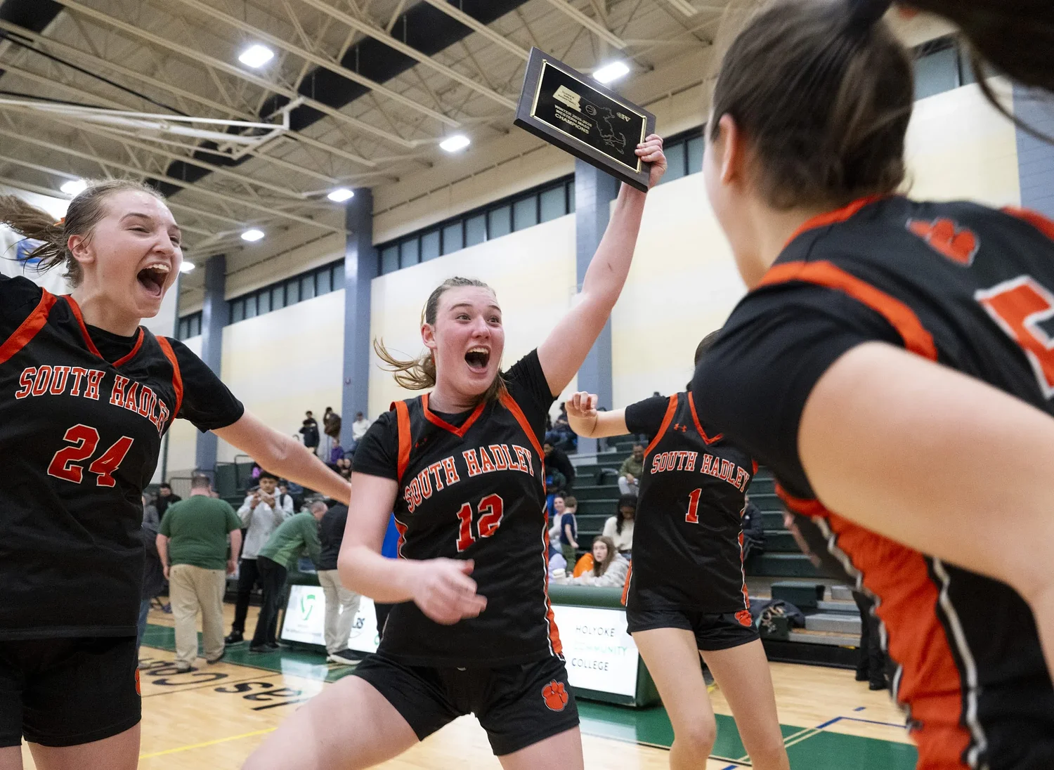WMass basketball: South Hadley girls secure Class B title with miraculous second-half comeback against Pittsfield
