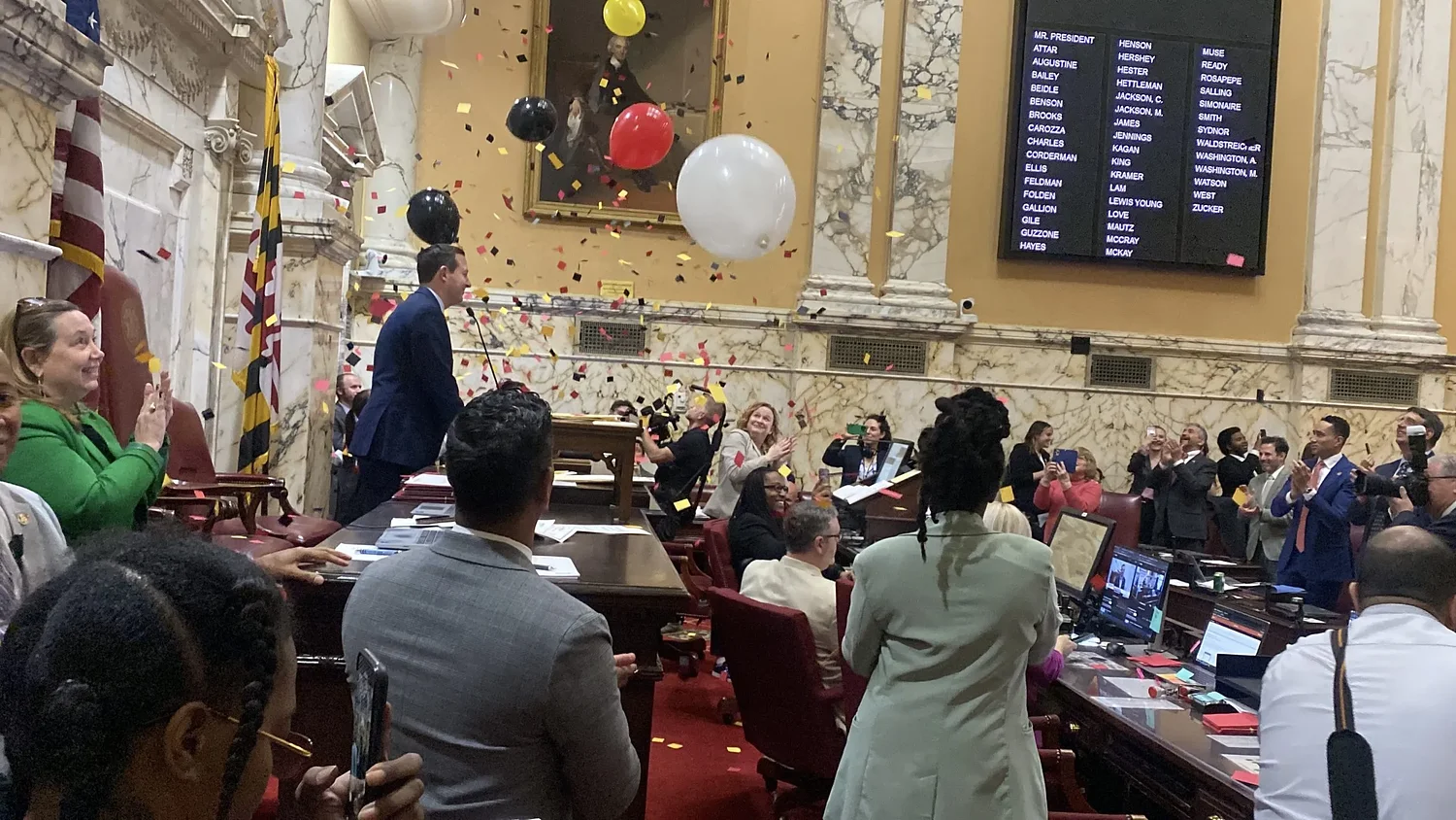 Maryland General Assembly legislators work to finalize bills on last day of session