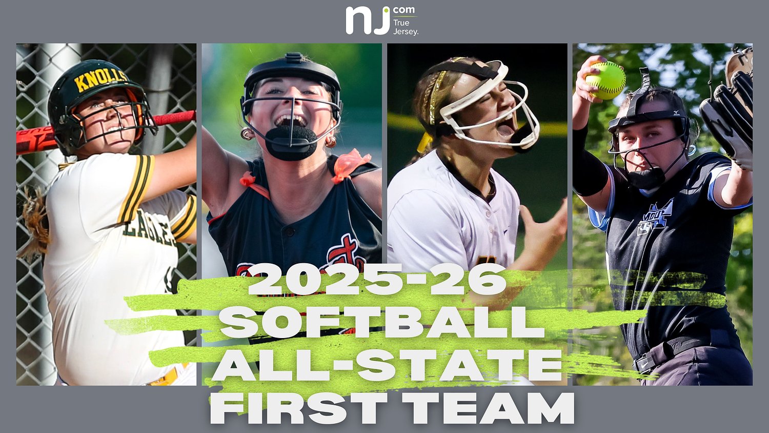 N.J. softball first-team All-State, 2026