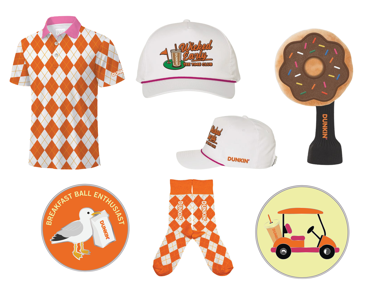 Dunkin’ adds John Daly drinks, golf merch from TaylorMade