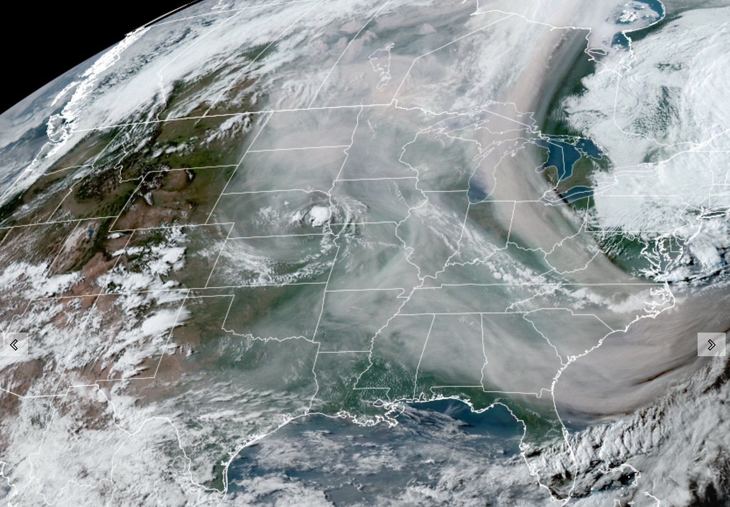 Virginia caught between Canadian smoke and African dust