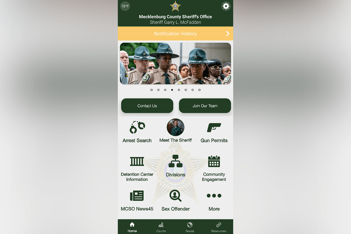 Mecklenburg County Sheriff's Office launches free public safety app