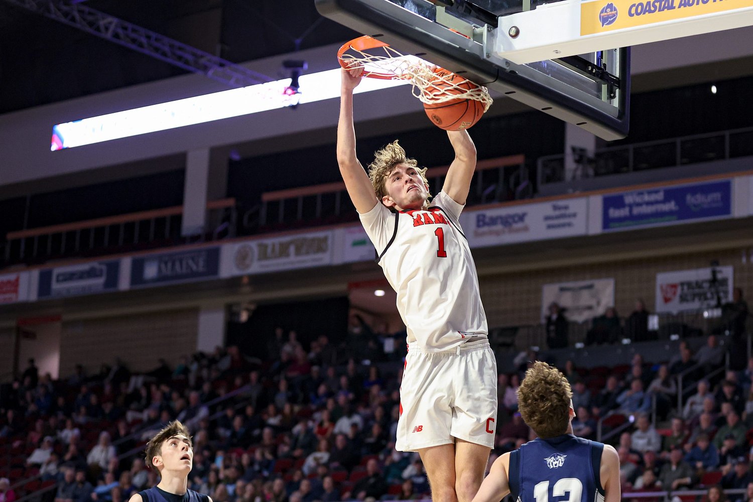 Cony boys basketball brings a dunk party to the Cross Center 