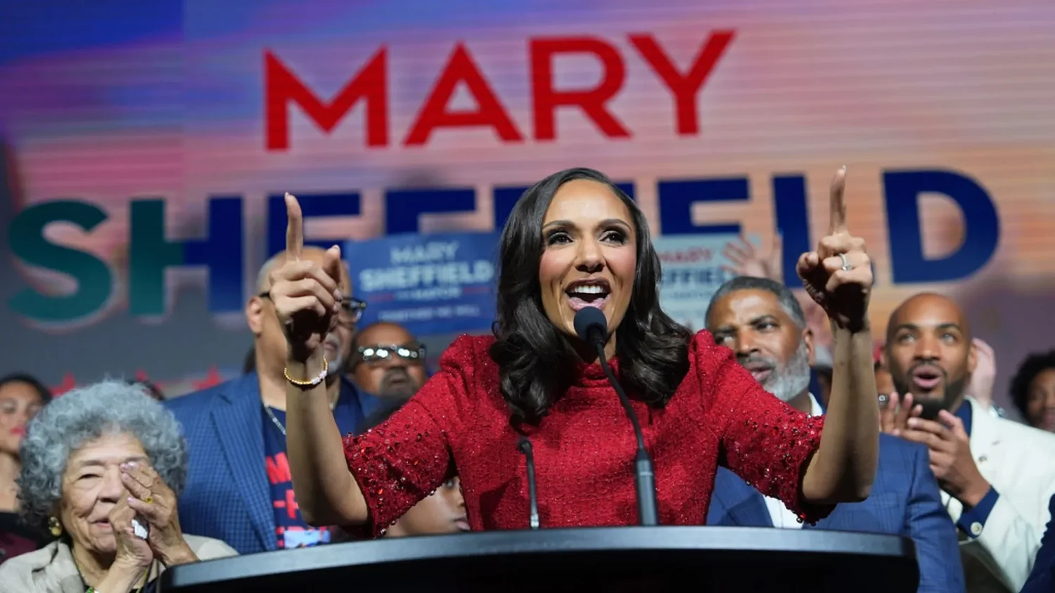 City Council President Mary Sheffield wins election to become Detroit's first female mayor