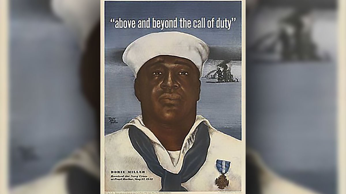 1941: Doris Miller carries shipmates to safety