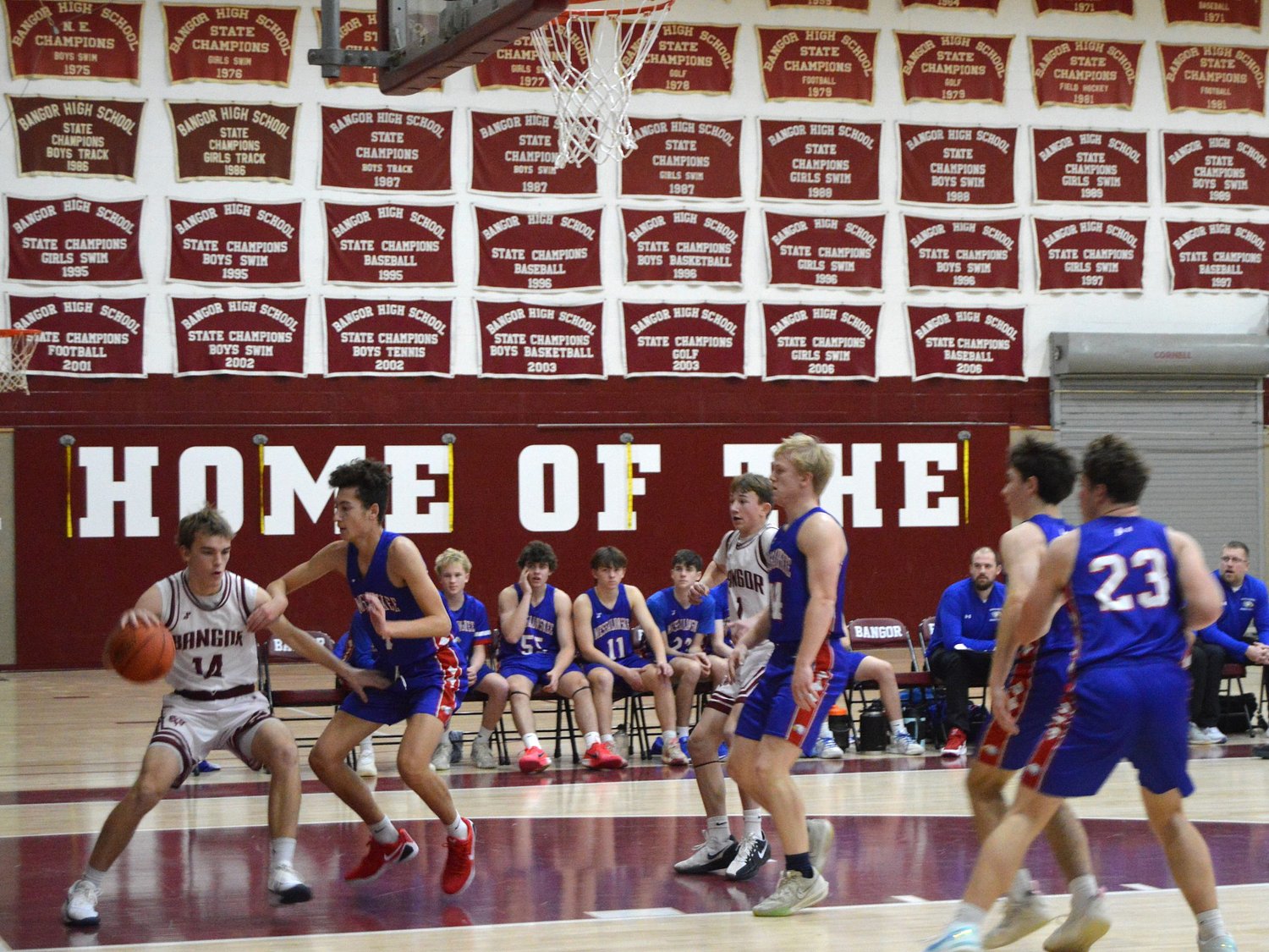 Bangor boys already have more wins than all of last basketball season 