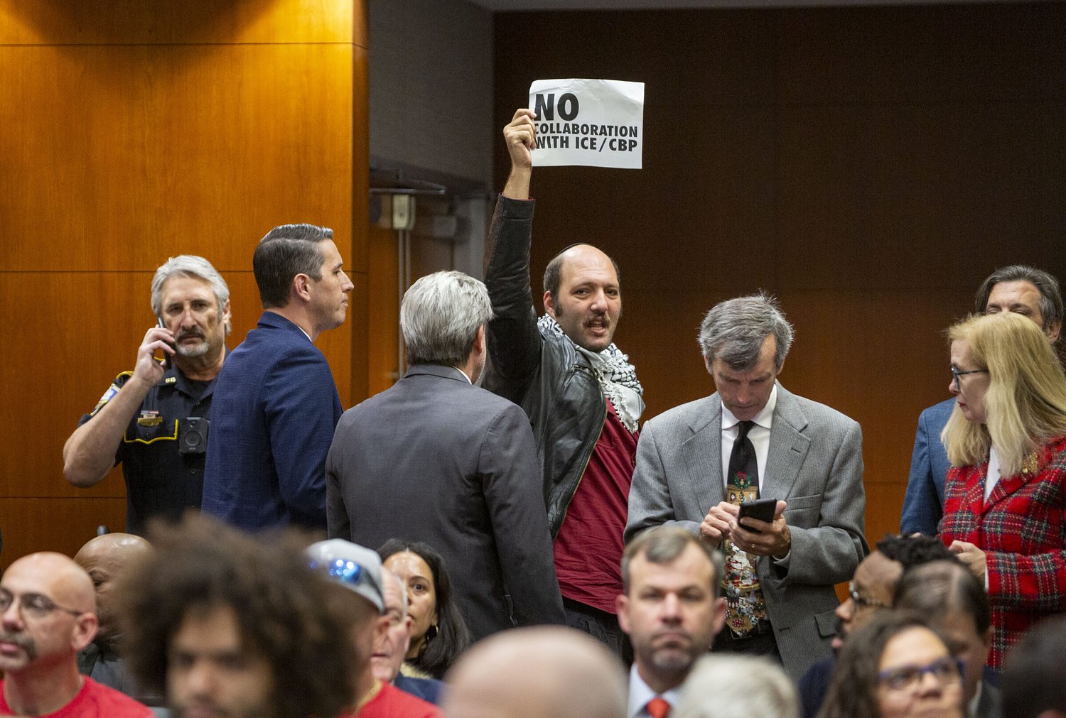 Protesters, along with business and religious leaders, urge Jefferson Parish Council to push back against Border Patrol operation
