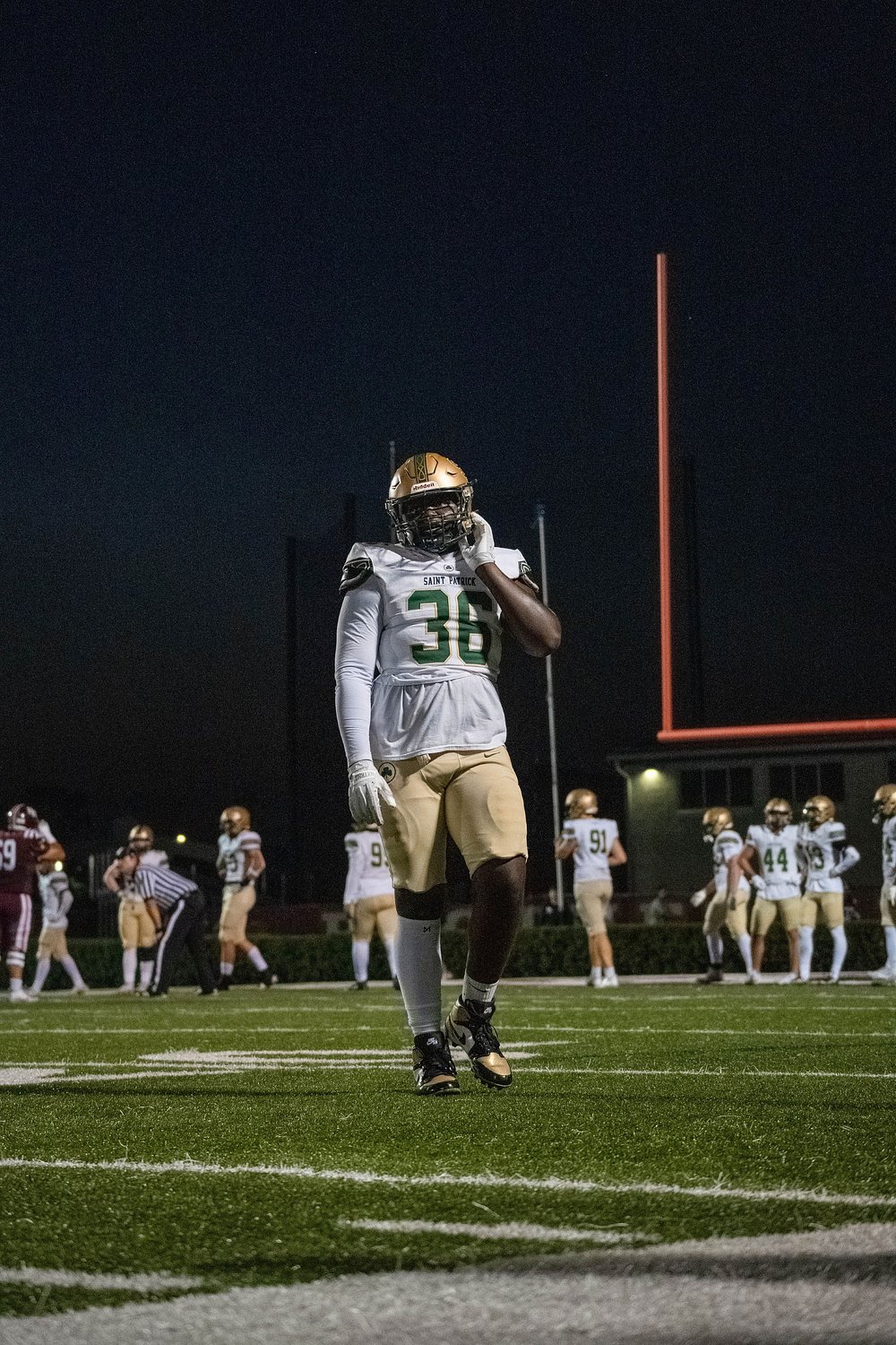 CCL/ESCC football note: Hailing from Nigeria, St. Patrick’s David Folorunsho now a top defensive line prospect