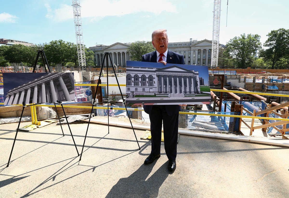 Builder-in-chief: Trump revels in White House ballroom construction