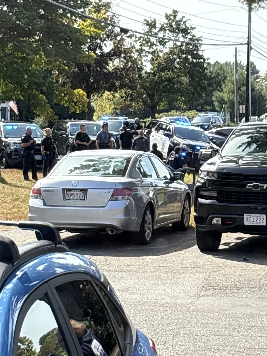 Car chase through three communities ends in Easthampton