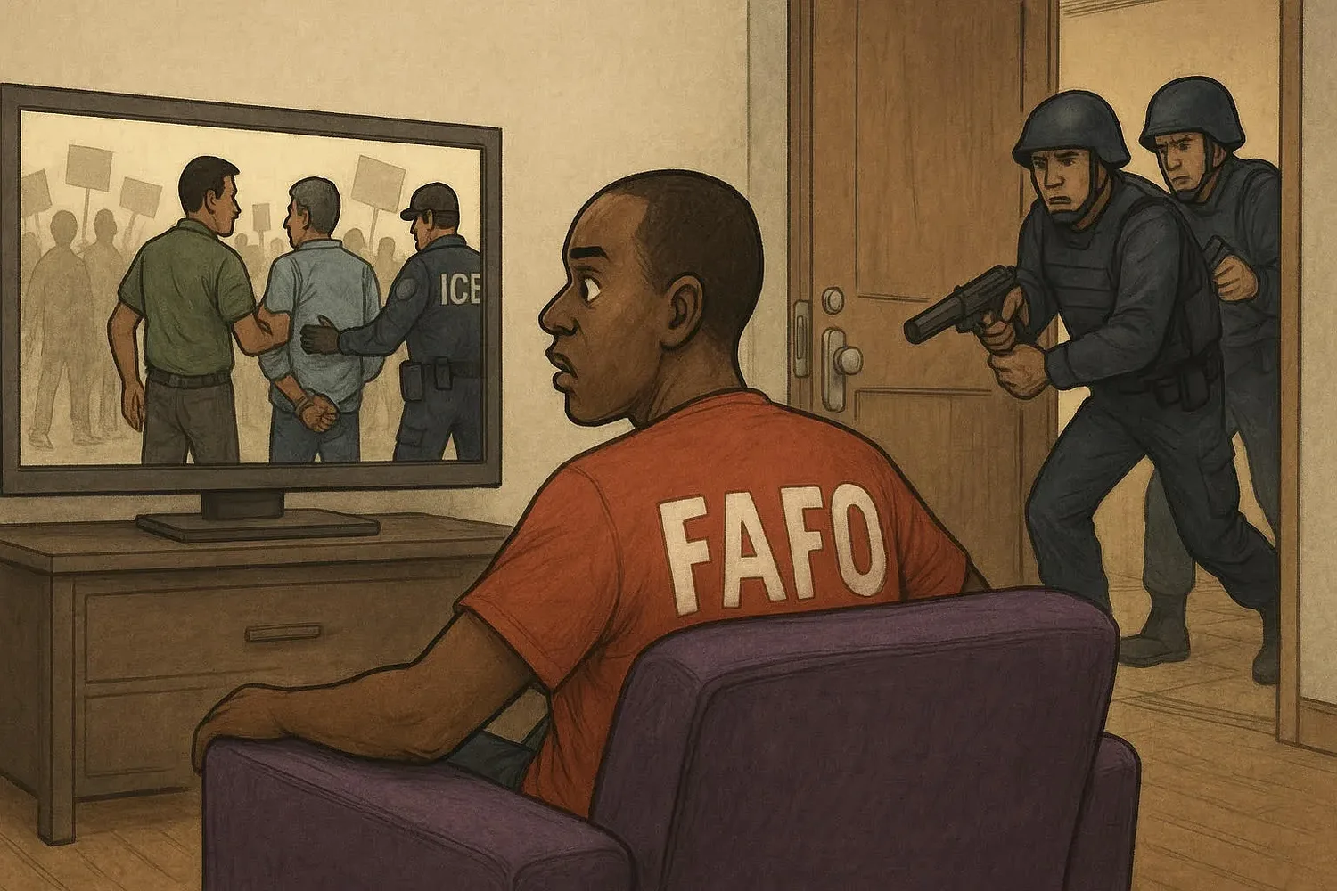 Opinion: FAFO ain’t a forcefield: Why Black silence on immigration won’t save us