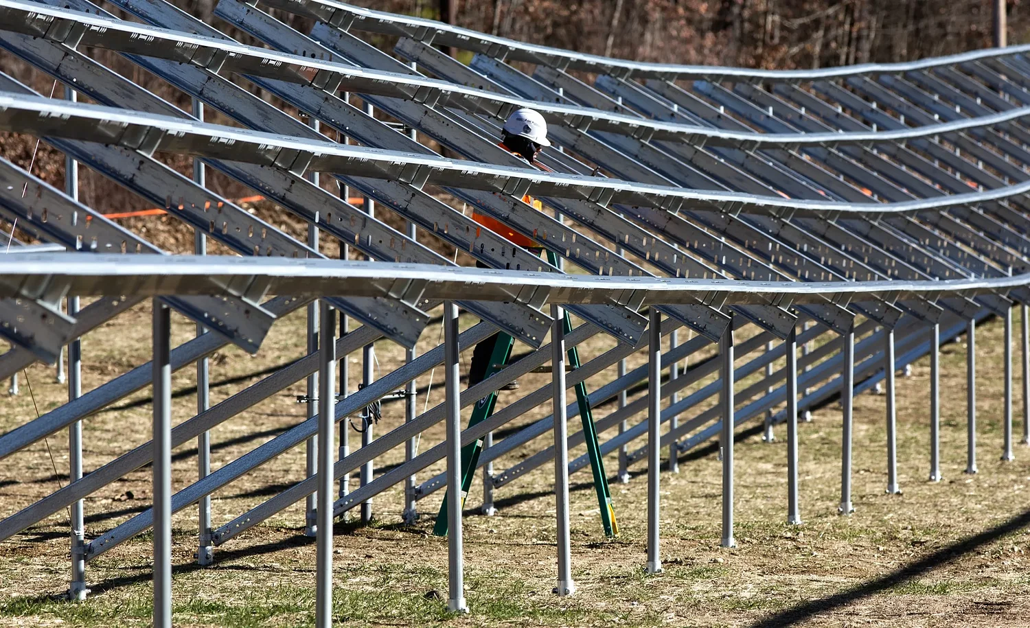 ‘Need to make a big step forward’: Largest state solar array project underway in Warner
