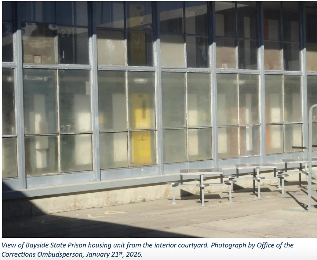 Bayside State Prison inmates face extreme heat, overcrowding, report says