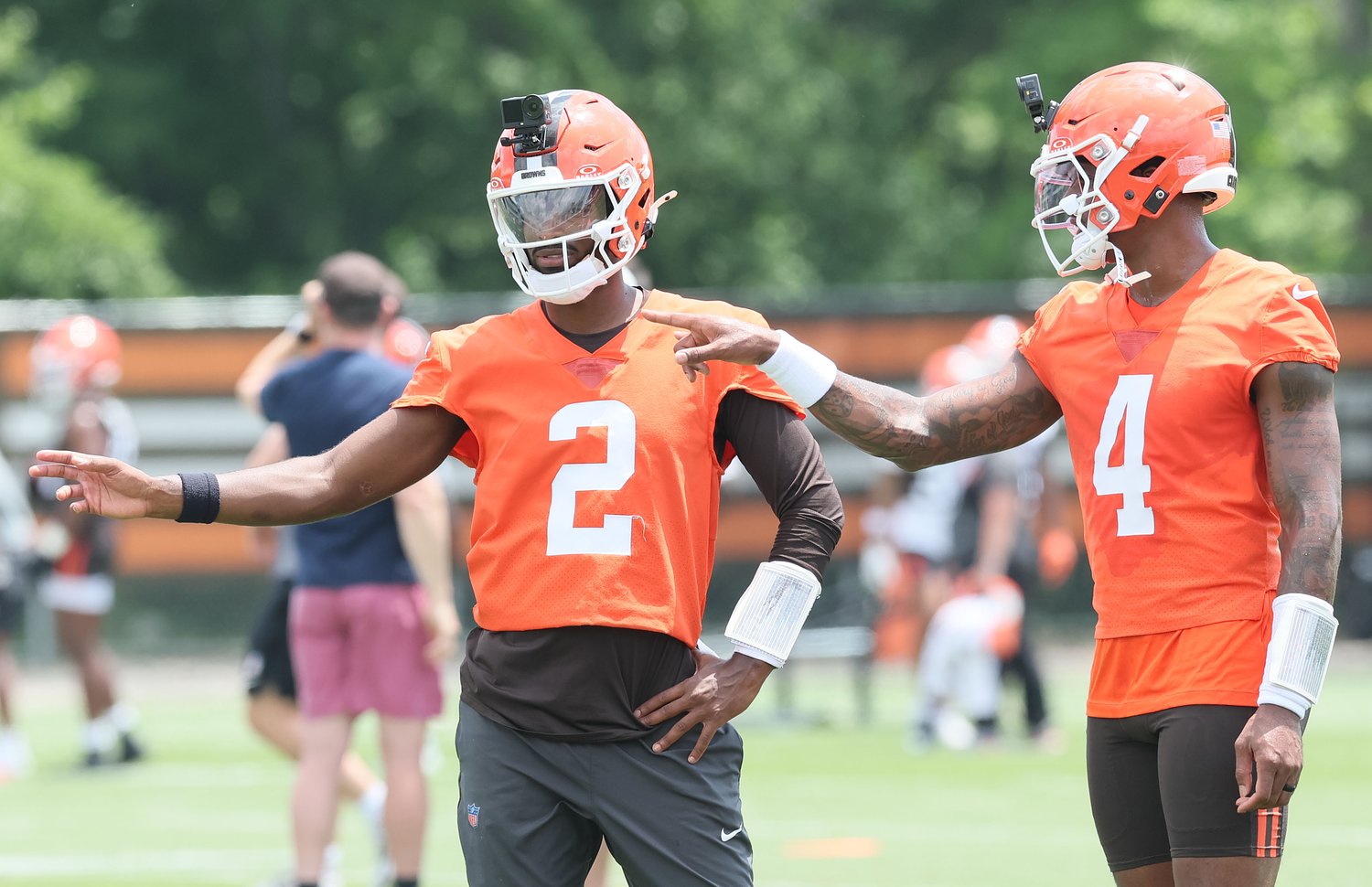 On the Shedeur Sanders trade rumor, a report on Deshaun Watson’s status and the Brendan Sorsby outlook: Browns takeaways