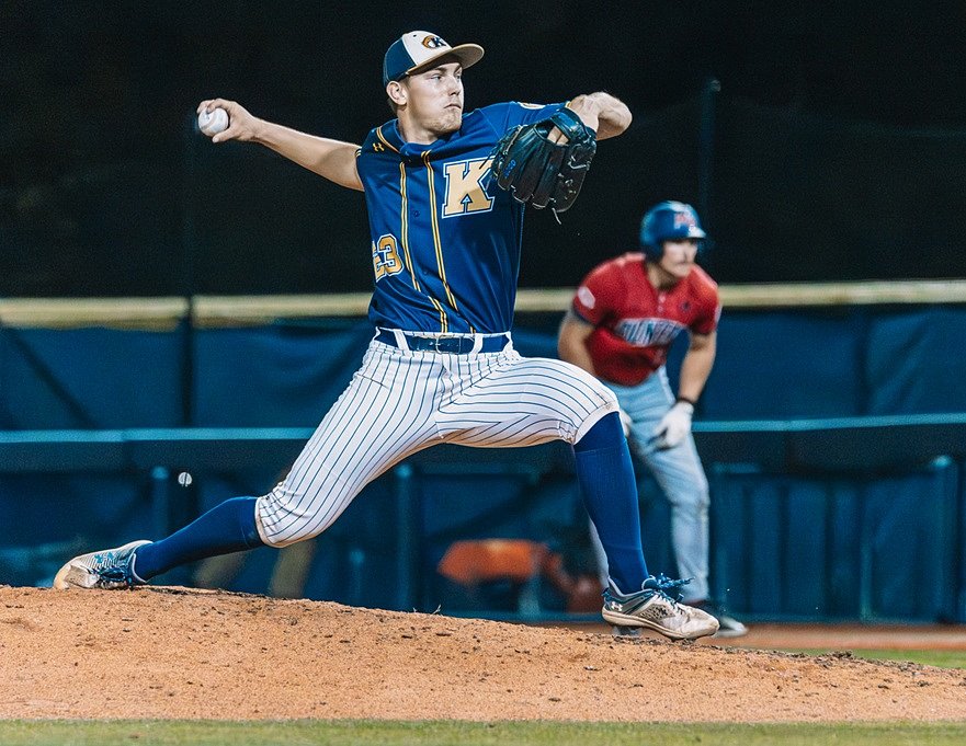 Glenn grad Brody Krzysiak honored after blazing start with Keene SwampBats