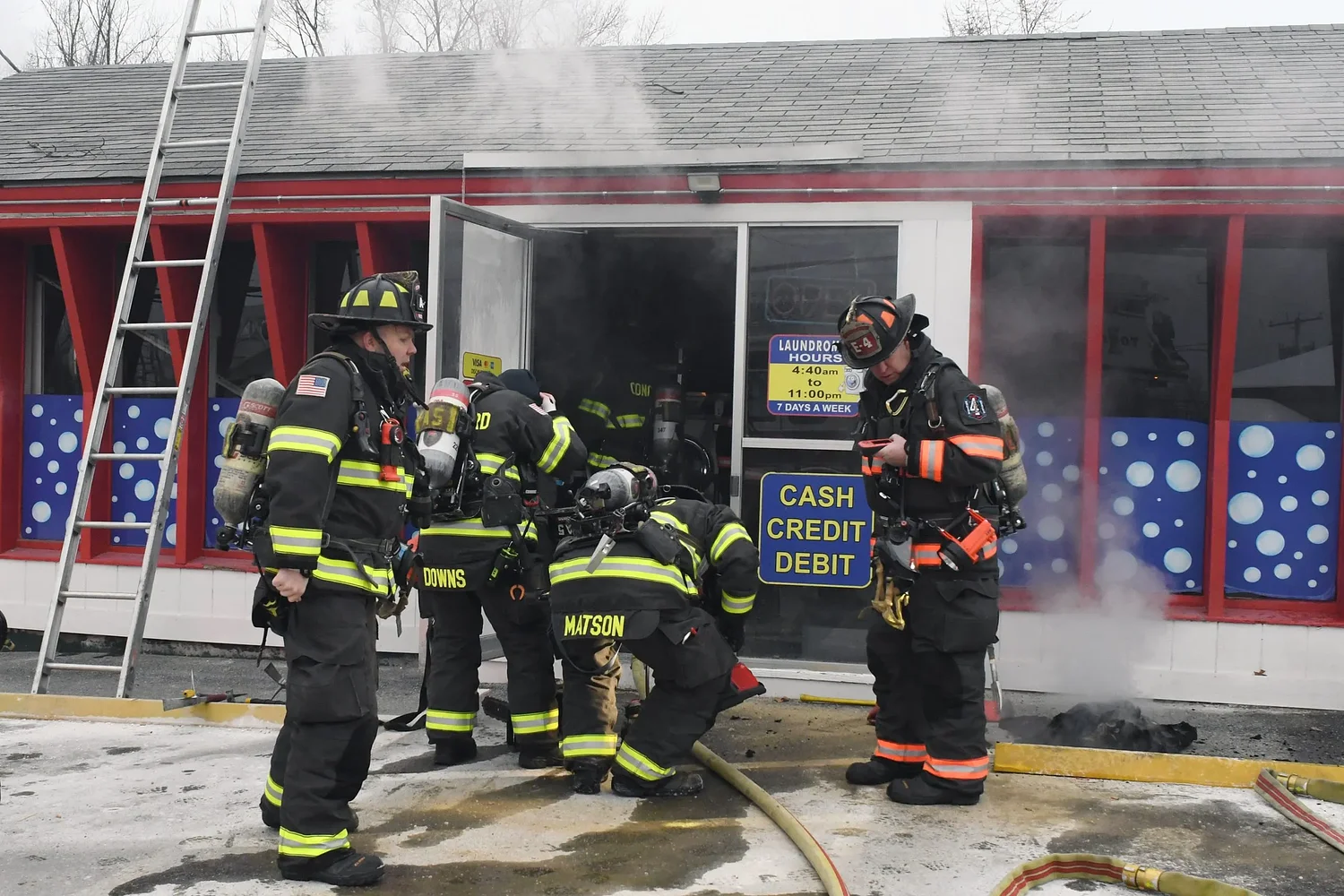 Concord laundromat closes after fire