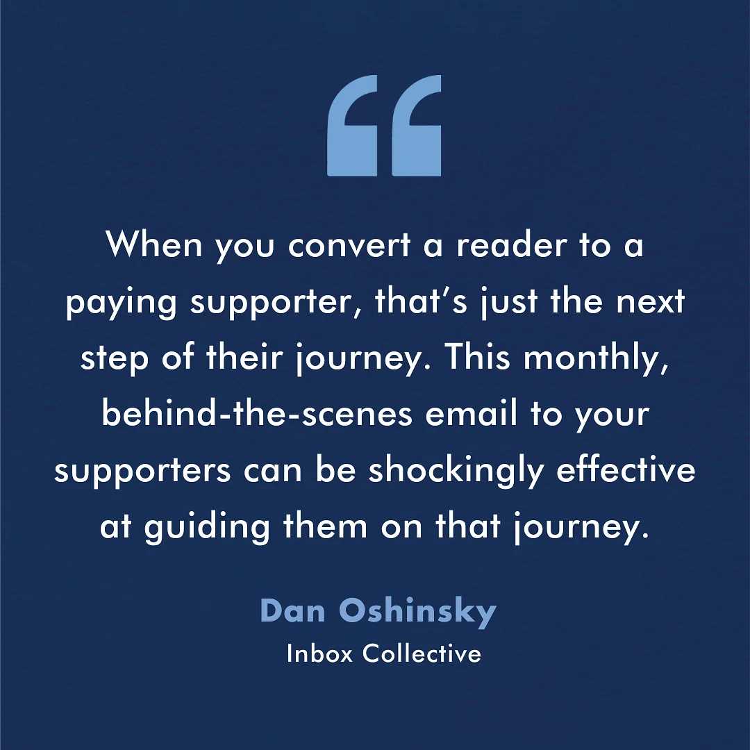 The Super-Simple Newsletter Format That Actually Helps You Retain Paying Subscribers, Members, or Donors