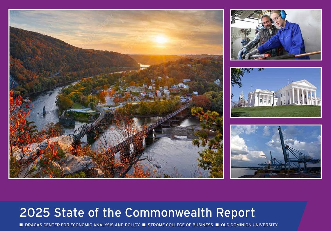 ODU report: Virginia needs to create two private sector jobs for every federal government job it loses