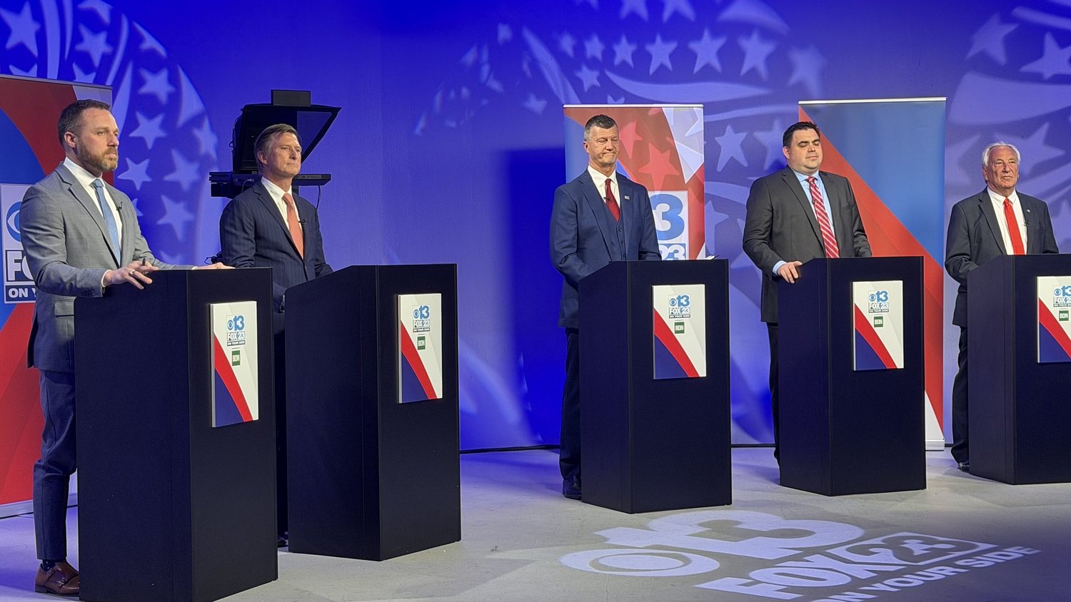 Live updates: Maine Republicans hold 1st TV debate featuring Bobby Charles