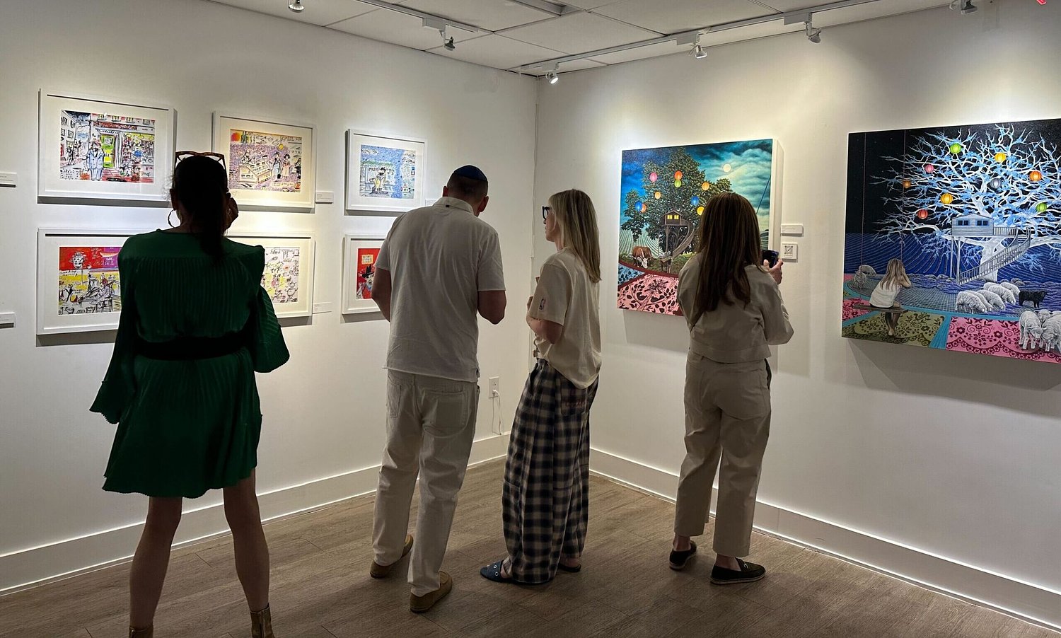 In Altneu art exhibit, artists grapple with the end of American Jewry’s ‘Golden Age’