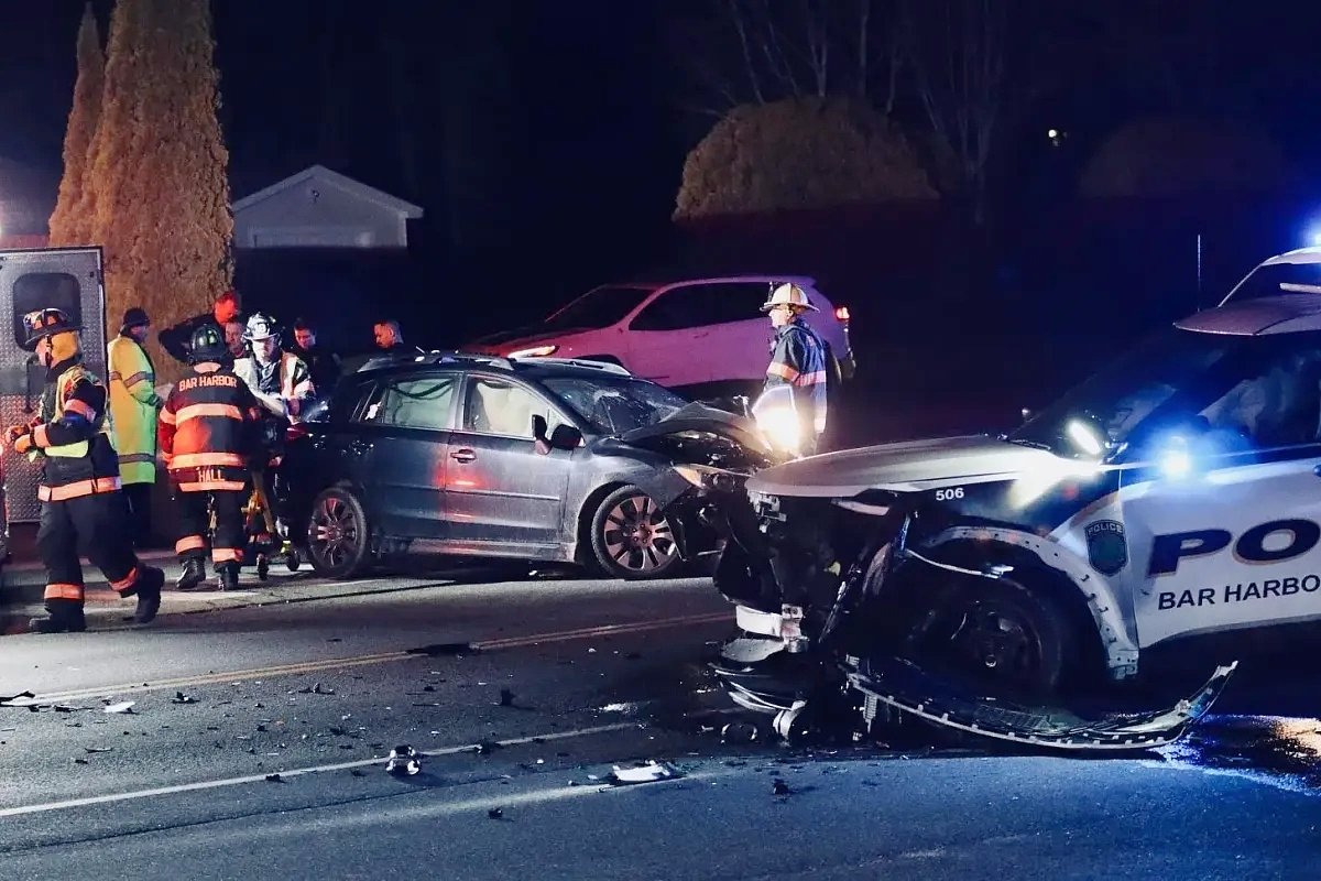 Man indicted for attempted murder after allegedly crashing into Bar Harbor police cruiser