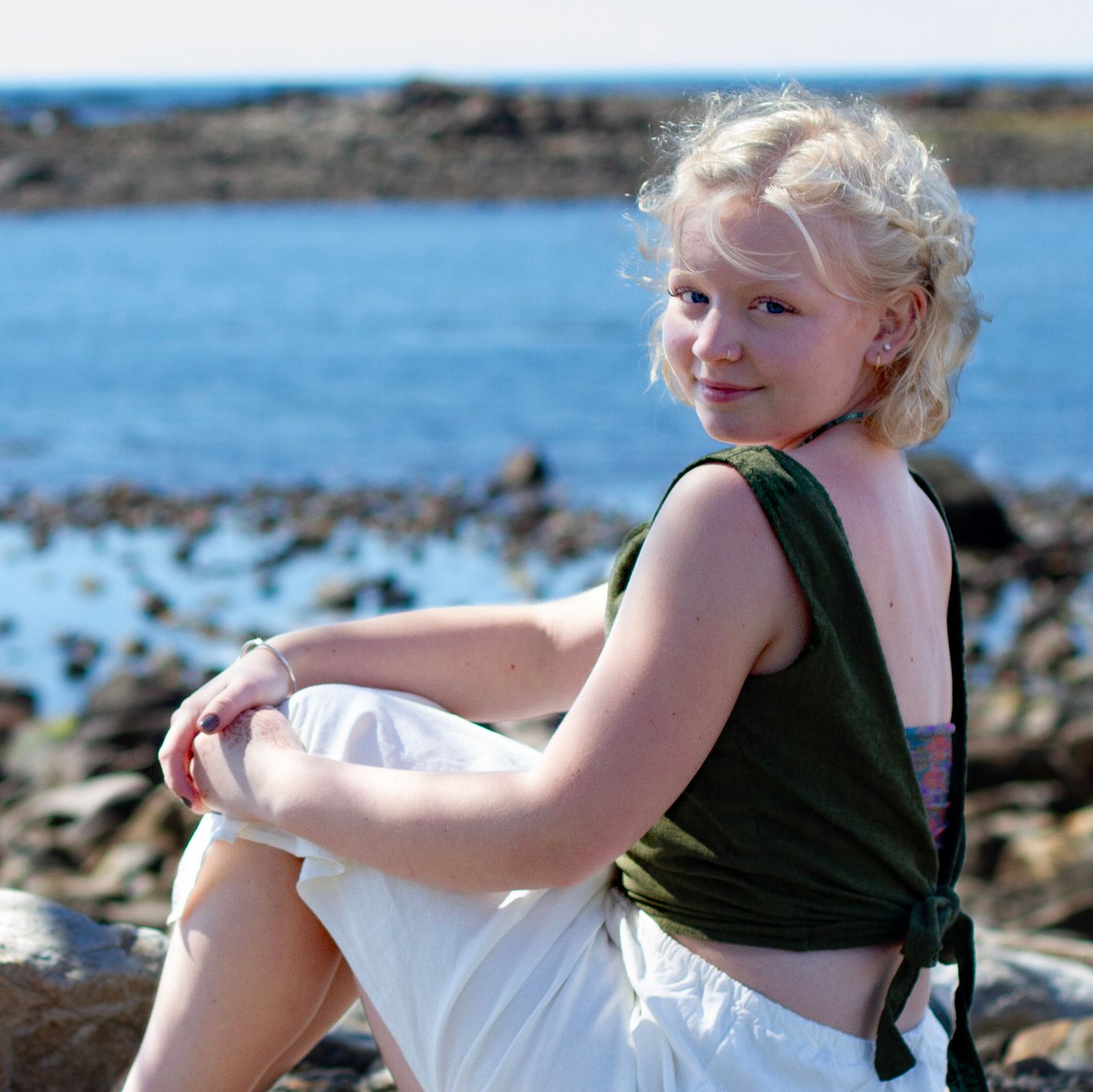 Heidi Bell and Kaiden Charron receive environmental leadership scholarships