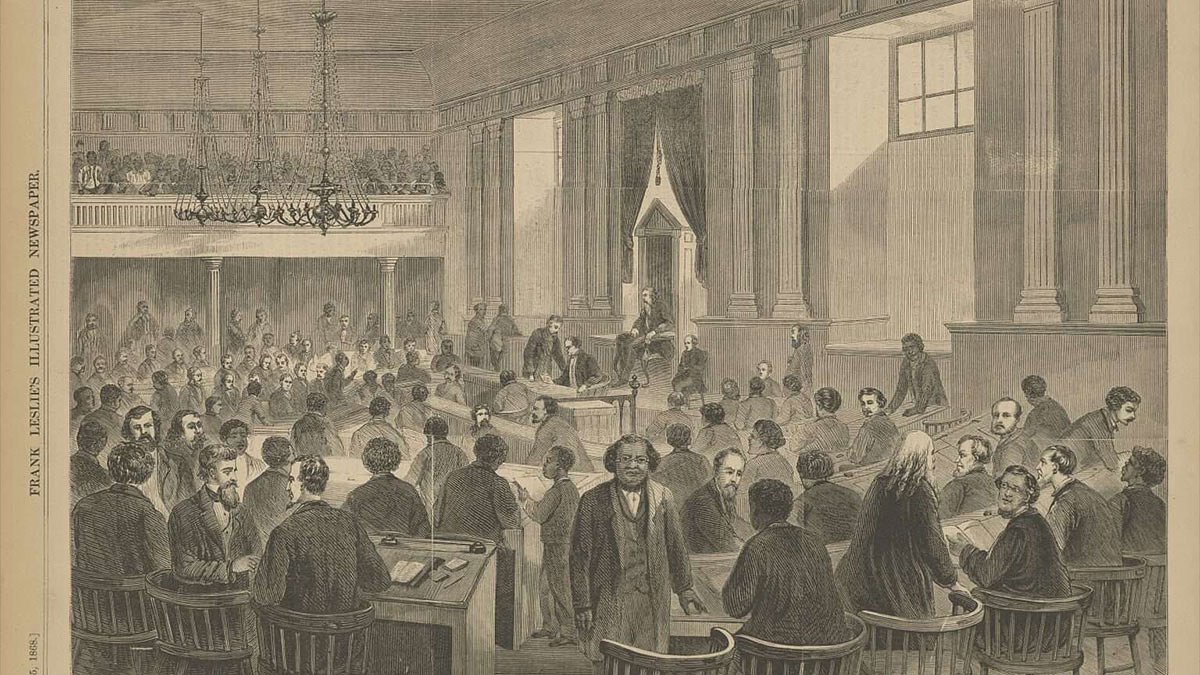 1870: 1870: Virginia is readmitted to the Union