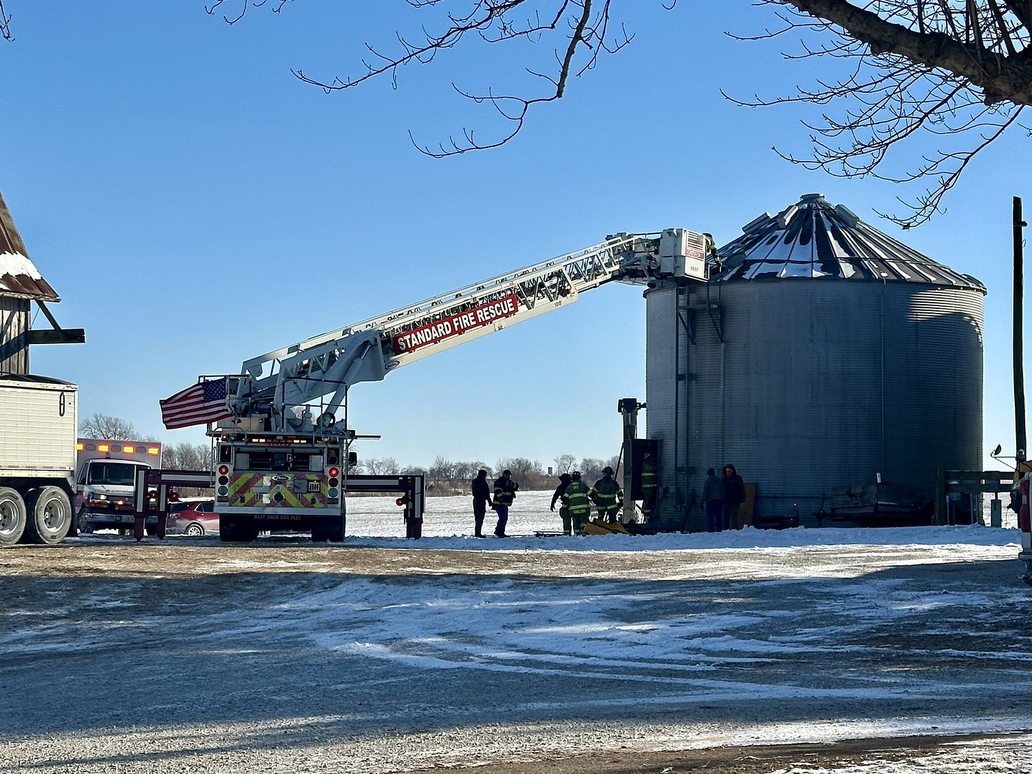Grain bin fatality identified in rural Granville incident
