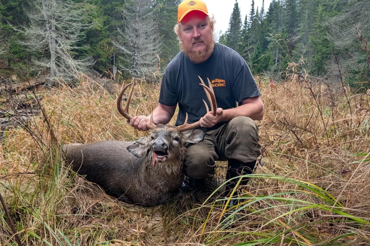 Mainer bags his first buck at 40