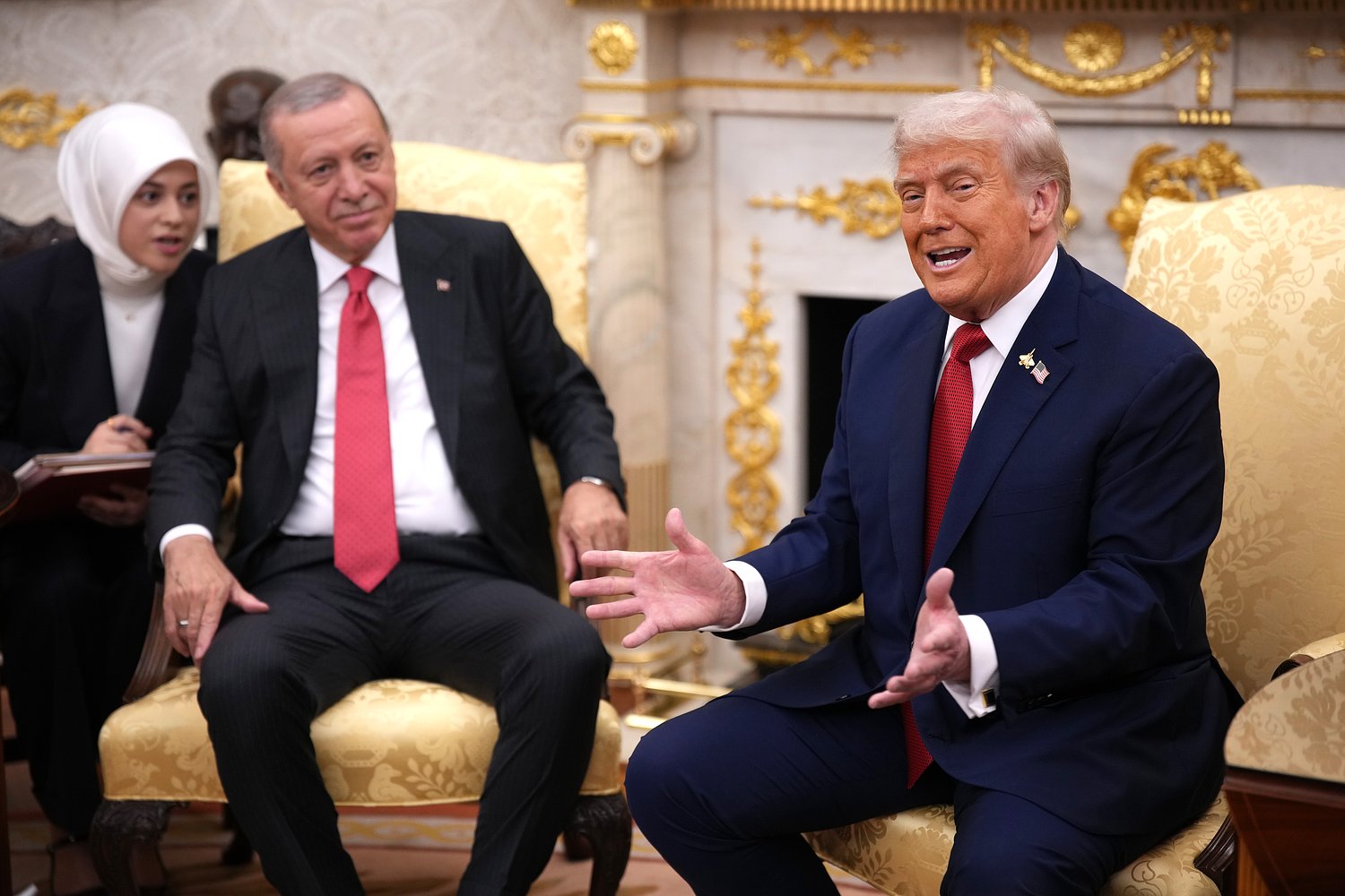 Alongside Erdogan, Trump suggests he’ll permit Turkey to buy F-35 fighter jets