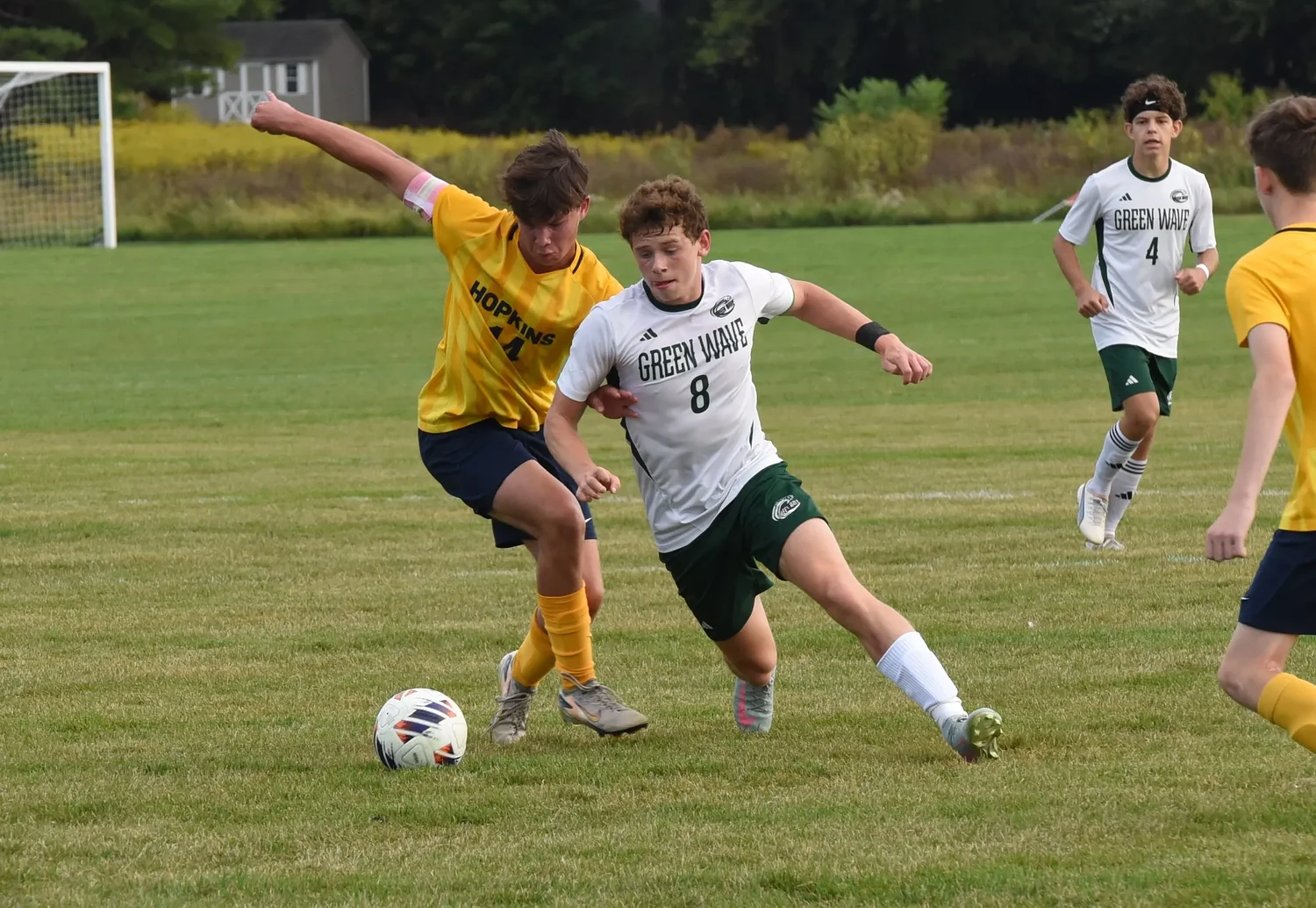 H.S. Roundup: Green Wave boys soccer falls to Hopkins 1-0