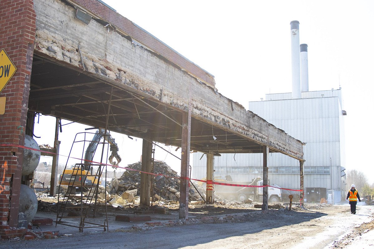 Caribou’s former diesel plant demolished