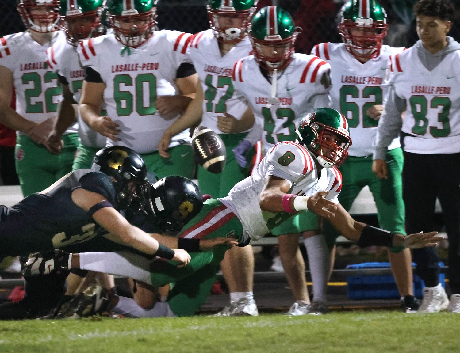 Cooper Bode, Crewe Bartelt force key turnovers in Sycamore win over La Salle-Peru