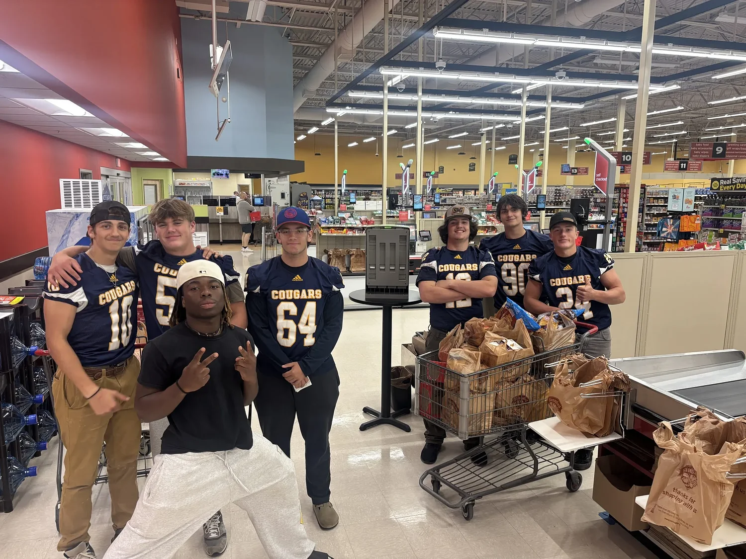 ConVal players support Peterborough Food Pantry