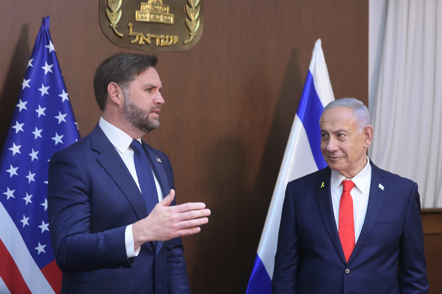Vance with Bibi: Israel is not a 'vassal state' of U.S.