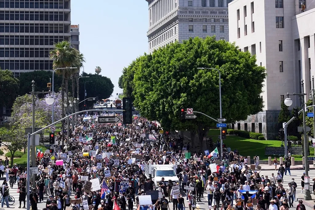 Protests intensify in Los Angeles after the 47th President deploys hundreds of National Guard troops