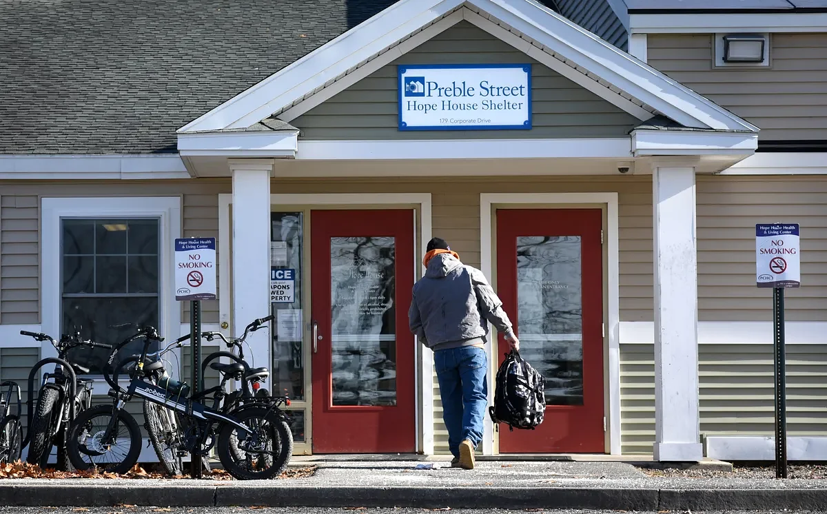 Groups break ground on Bangor low-barrier homeless shelter expansion