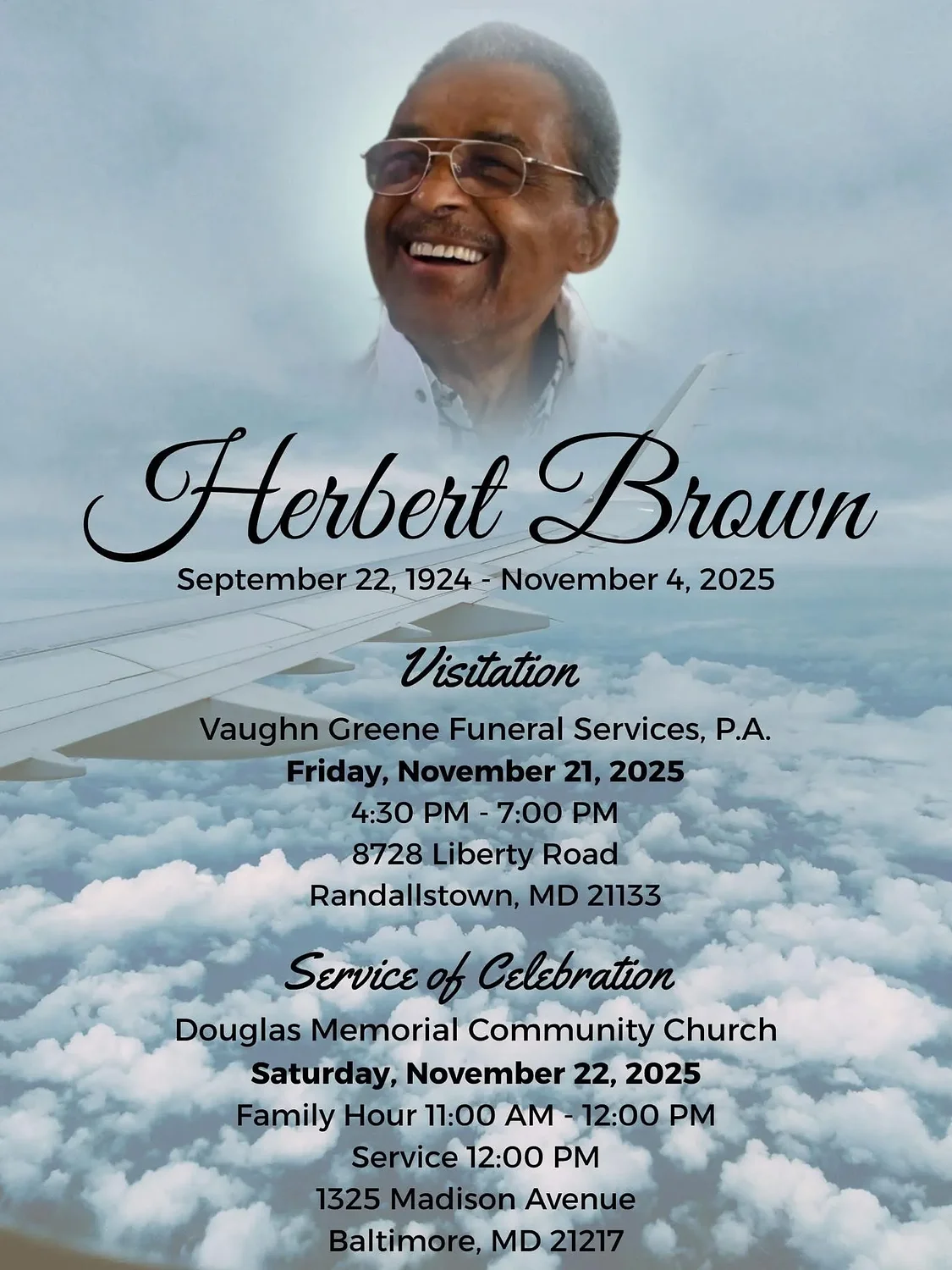 Funeral arrangements announced for Baltimore icon Herb Brown