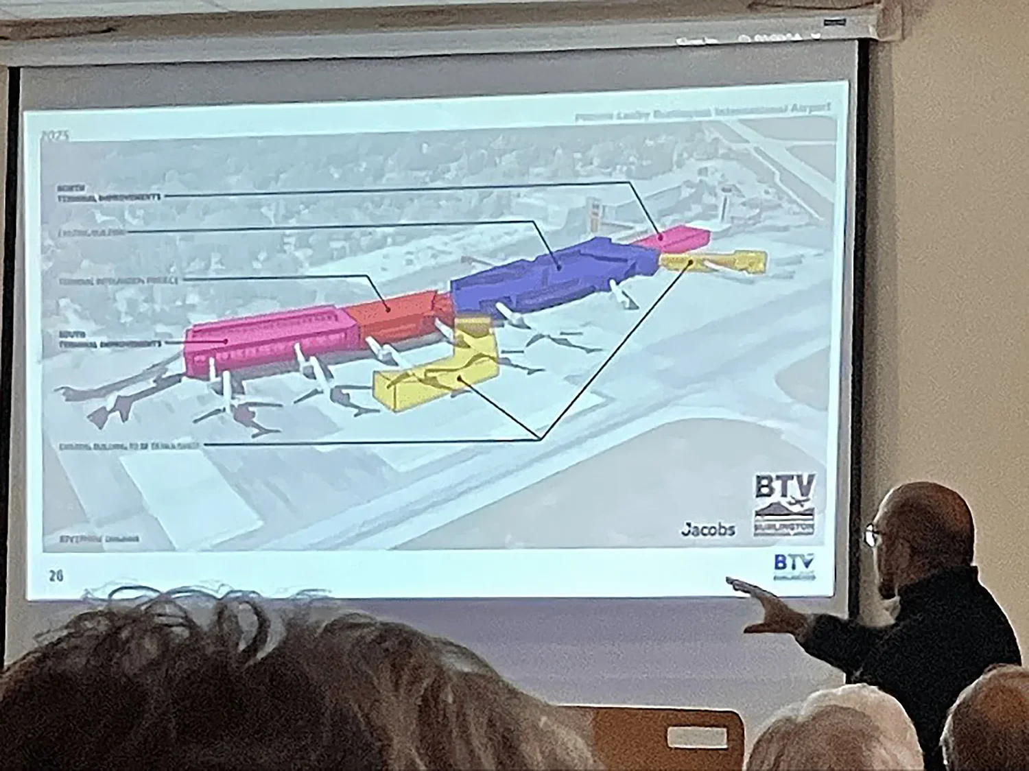 Burlington airport leader outlines plans for terminal expansion